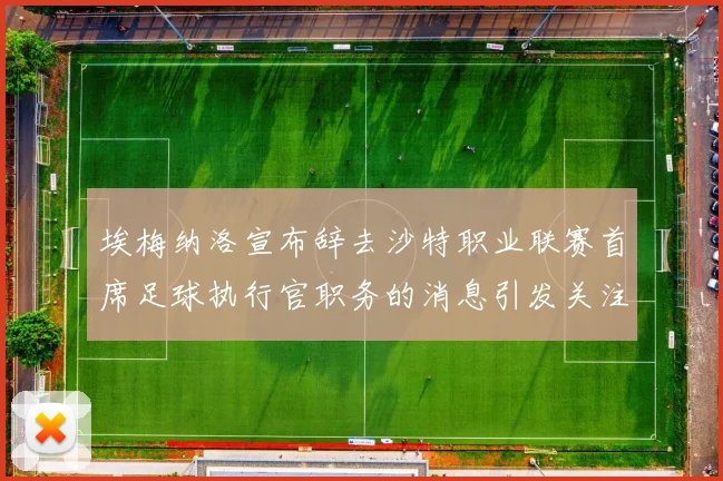 埃梅纳洛宣布辞去沙特职业联赛首席足球执行官职务的消息引发关注